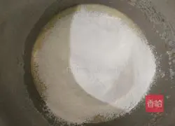 Illustration of how to make dried cranberry pancakes 2