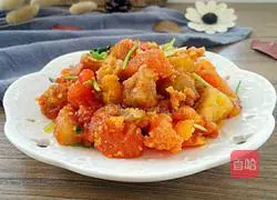 Illustration of how to make fried moon cakes 6