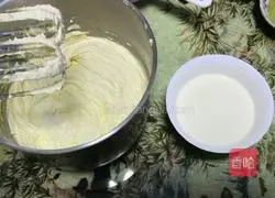 Illustration of how to make matcha milk cookies 4