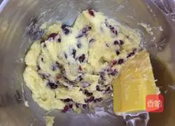 Illustration of how to make cranberry cookies 4