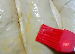 Illustration of how to make kiwi jam bread 13