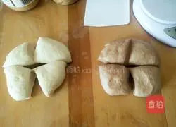 Illustration of black and white sweet and salty combination 5