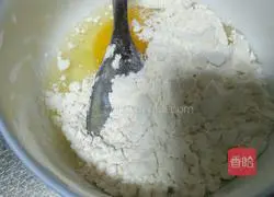 Meat floss egg pancake Illustration of how to do it 2