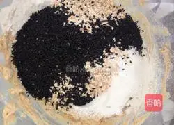 Black sesame oatmeal high fiber biscuits recipe 4