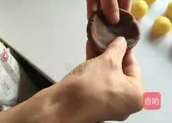 Peach Mountain Skin Mooncake Recipe Illustration 3