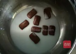 Chocolate egg tart recipe 2