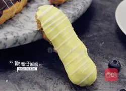 Illustration of how to make high-looking eclairs 11
