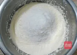 Illustration of how to make creamy coconut cookies 7