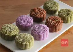 Fancy Snow Skin Mooncake Recipe Illustration 15