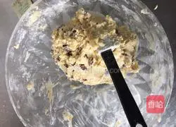 Illustration of how to make cranberry cookies 4