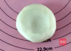 Illustration of how to make Su-style mooncakes in light wave oven 2