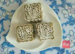 Illustration of how to make mung bean mooncakes with skin 14