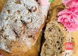 Whole wheat nut cereal Illustration of how to make bread 14