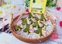 Illustration of how to make Christmas tree cookies 11