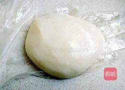 Illustration of how to make purple sweet potato with cranberry mochi stuffing 6