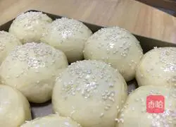 Illustration of how to make bean paste bread 11