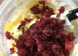 Illustration of how to make cranberry cookies 7