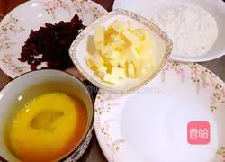 Illustration of how to make cranberry cookies 1