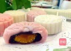 Illustration of how to make snowskin mooncakes 13 