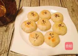 Illustration of how to make crispy skin, fresh meat and pickled mustard mooncakes 19