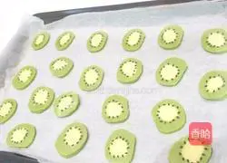 How to make kiwi biscuits with green sauce Illustration 9