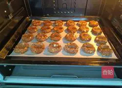 Illustration of how to make soy sauce-flavored peanut cookies 12