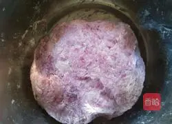 Illustration of how to make purple sweet potato and mochi European buns 2