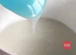 Illustration of making glutinous rice toast 3