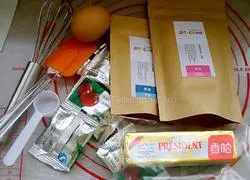 Illustration of how to make cranberry cookies 1