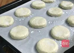 British style Afternoon tea: Illustration of making scones 12