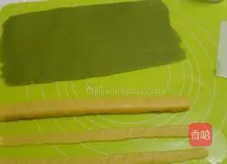 Illustration of how to make matcha bunny cookies 11