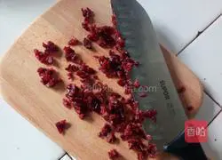 Illustration of how to make cranberry cookies 1