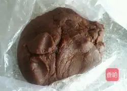 Illustration of how to make red bean paste mooncakes 2