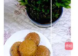 Illustration of how to make five-nut mooncakes 6