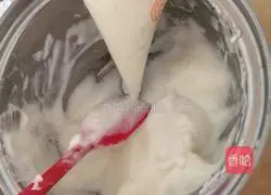 Illustration of how to make yogurt-melted bean biscuits 10