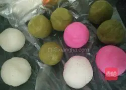 Ice Illustration of how to make leather mooncakes 7