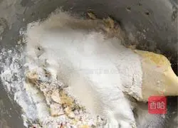 Illustration of how to make cranberry biscuits 4