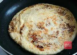 Illustration of making sauce-flavored pancake 19