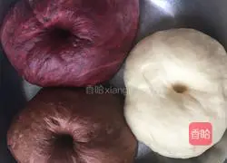 Illustration of how to make three-color toast 9