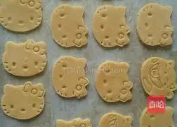 Illustration of how to make cartoon cookies 9
