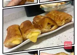 [Energy Breakfast] Toast Illustration of how to make cheese rolls 14