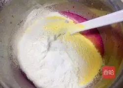 Illustration of how to make dragon fruit multi-grain buns 3