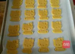 Illustration of how to make whole wheat cartoon biscuits 7