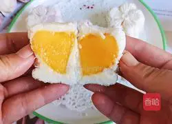 Illustration of how to make yam and fruit mooncakes 14