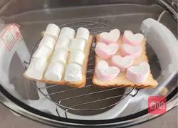 Internet celebrity marshmallow toast recipe illustration 5