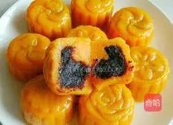 Illustration of how to make steamed moon cakes 19