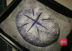 Purple Butterfly Starry Sky Bread Recipe Illustration 11