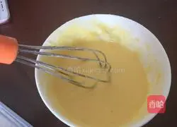 Illustration of how to make egg milk biscuits 6