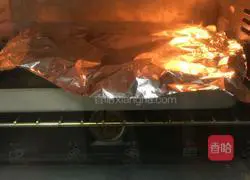 Illustration of how to make morning fast toast slices 19