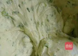 Illustration of how to make green onion biscuits 11